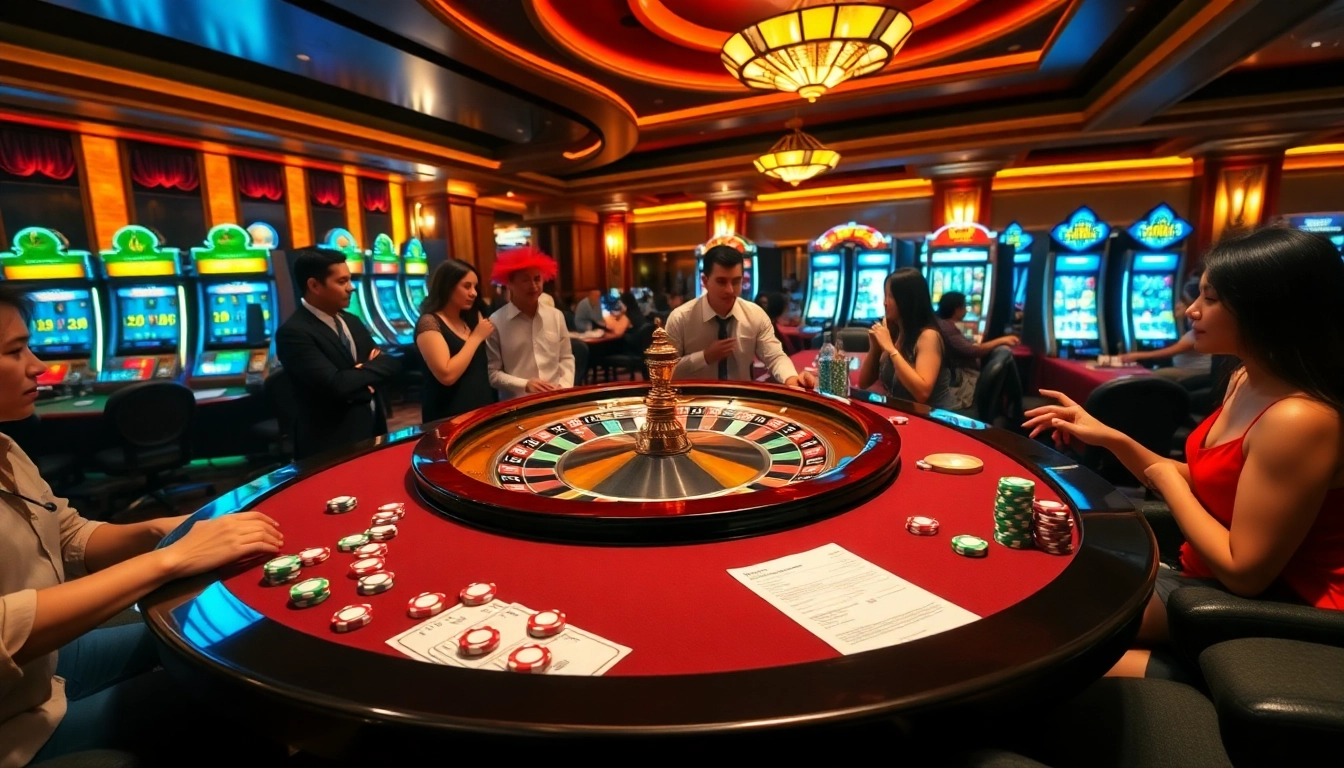 Experience the thrill of gambling at https://king88.limited/ with exciting roulette and vivid poker chips.