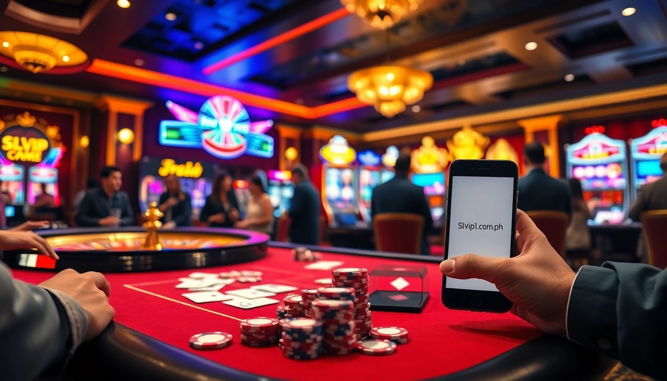 Experience the excitement of slvip1.com.ph with vibrant casino games and thrilling gameplay.