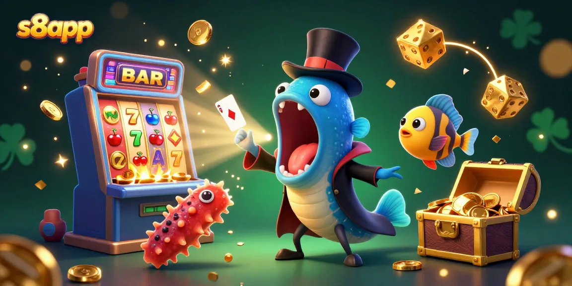 Experience exciting slots and jackpots at s8app with a magical deep-sea casino adventure.