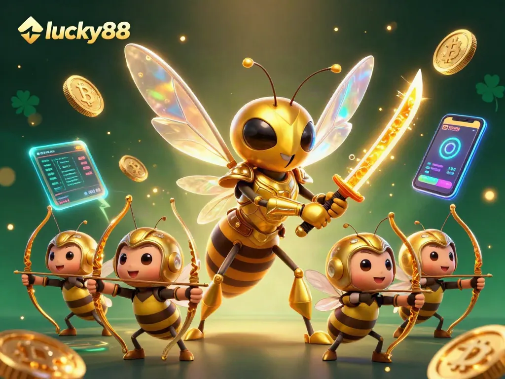 Experience the excitement of lucky88 with dynamic characters and immersive visuals in a vibrant casino setting.