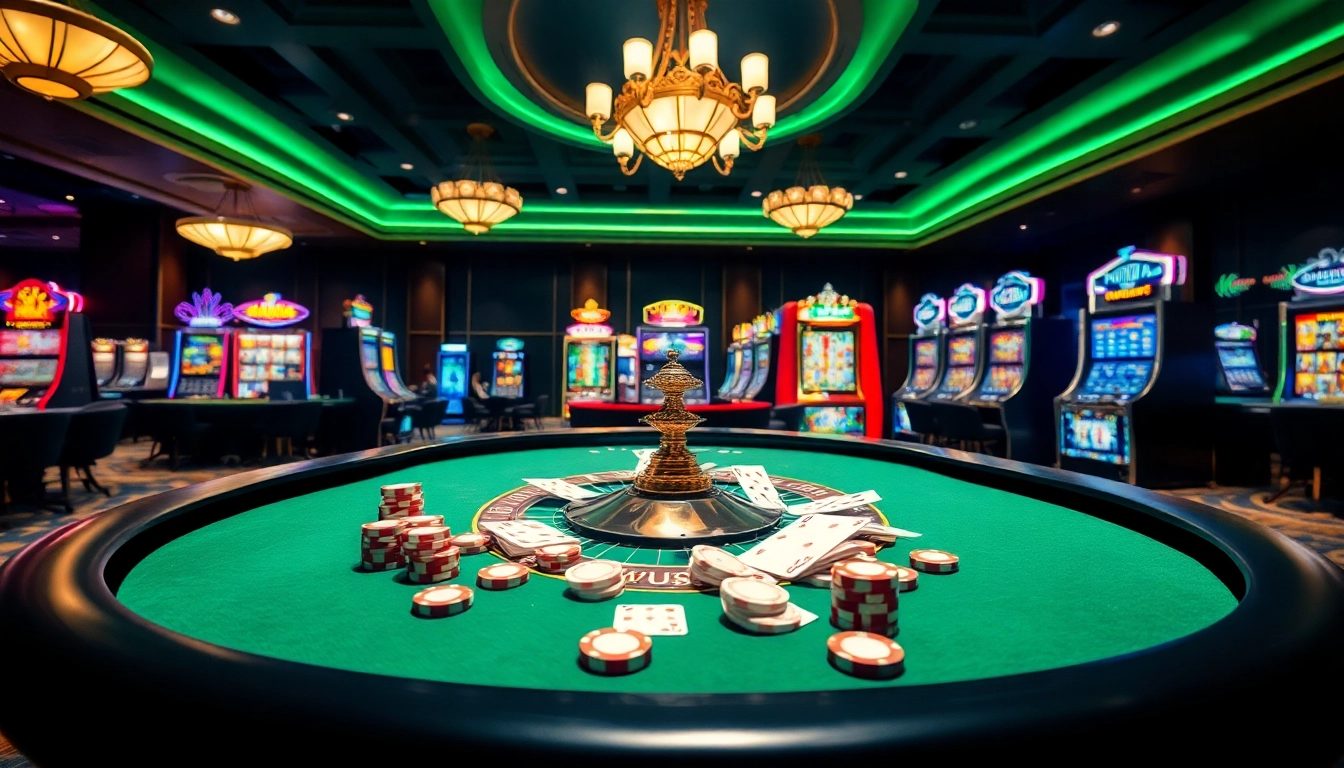 Engaging players at a casino table showcasing the exciting atmosphere of iwin gaming.