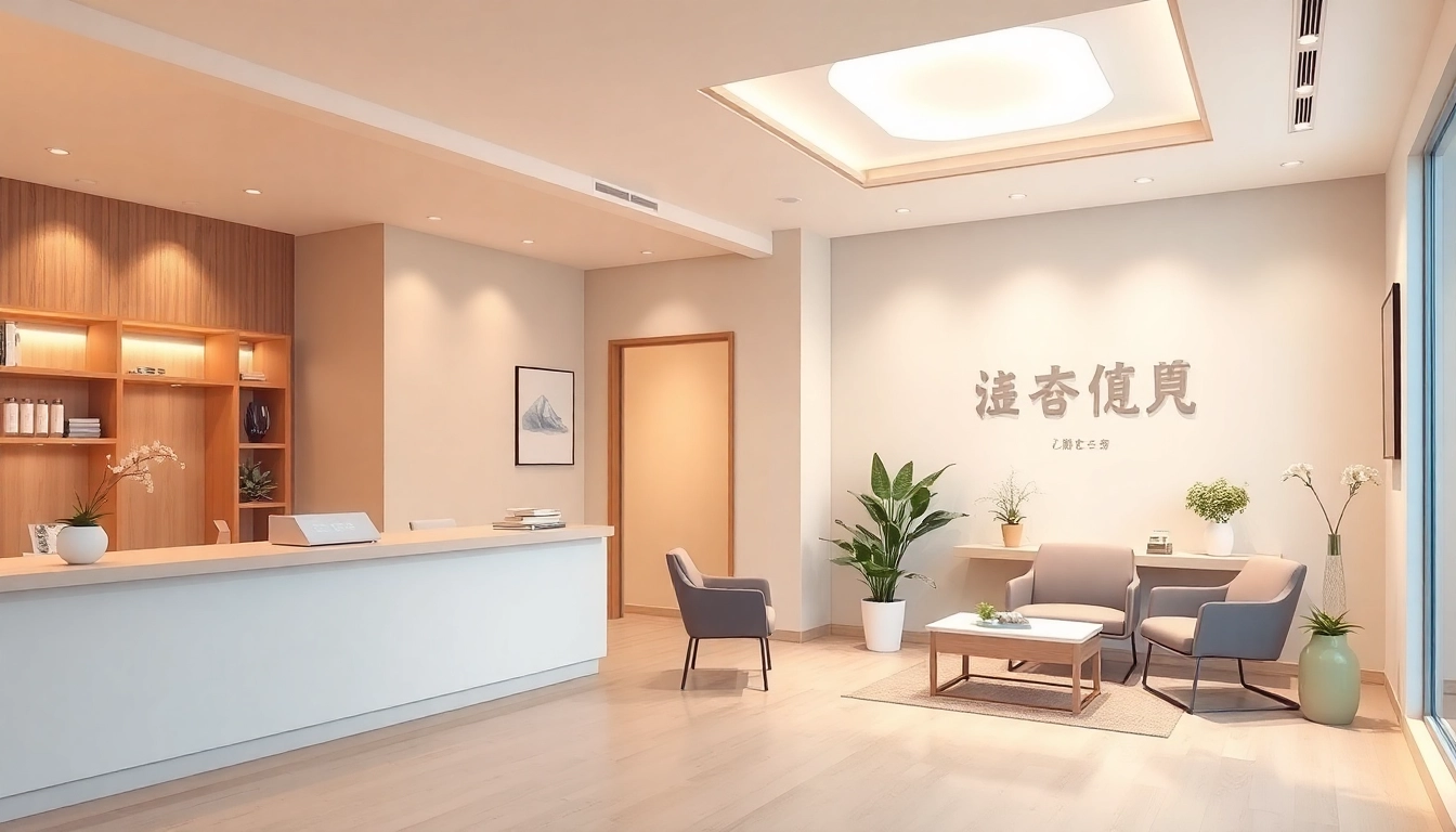 Welcome consultation room at 親和クリニック, showcasing a calming atmosphere for AGA treatment discussions.