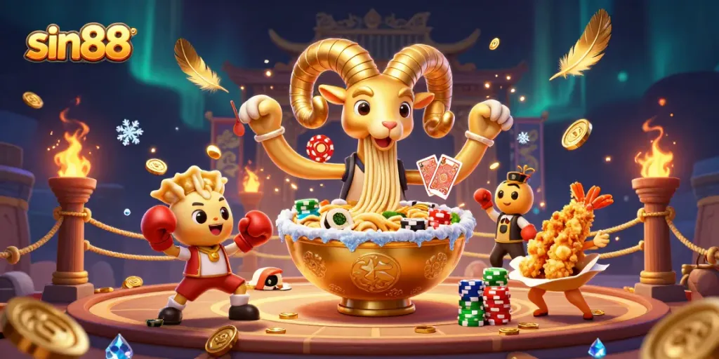 Engage in thrilling gameplay at sin88 with vibrant characters and dynamic casino elements.