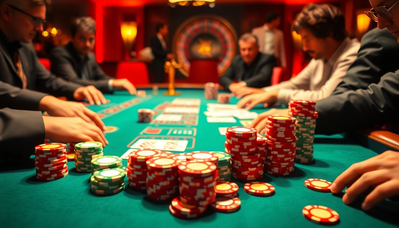 Experience the thrill of spicyai at the poker table with vibrant chips and intense gameplay.