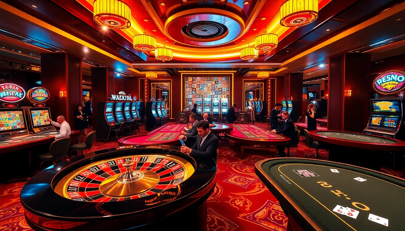 Experience thrilling moments at RR88 with engaging games at luxurious casino tables.