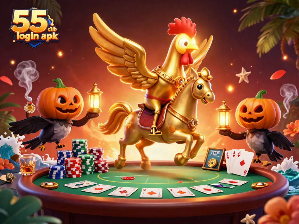Experience thrilling wins with 55 club login apk in this dynamic casino scene featuring poker and more.