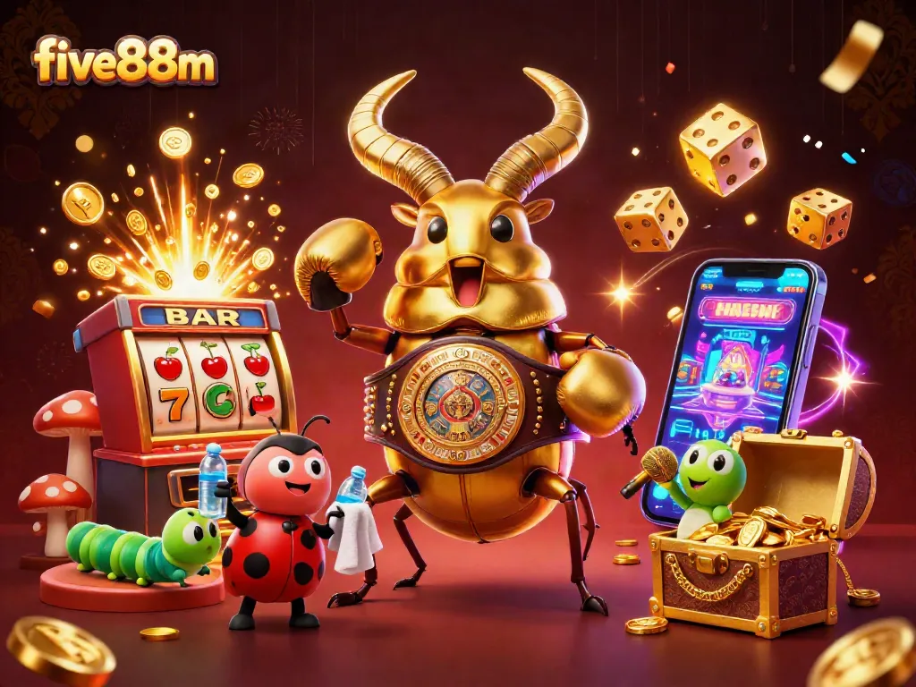Engage in thrilling games with five88m, experience vibrant slot systems and jackpot excitement.