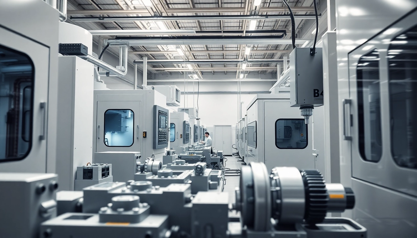 Precision machining Malaysia workshop with advanced CNC machines and skilled technicians.