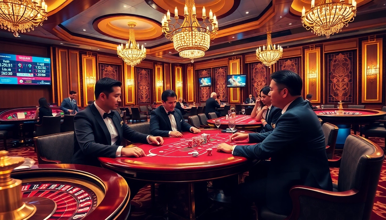 Experience the luxury of gambling at nhà cái usbet with intense poker action and exciting betting atmosphere.