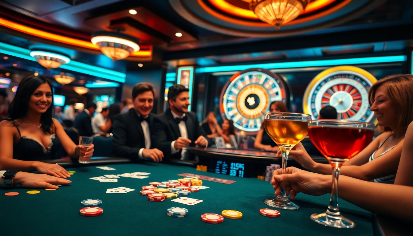 Experience the excitement of gambling at https://kingarthurcafe.com/menu with vibrant casino visuals of poker and roulette.