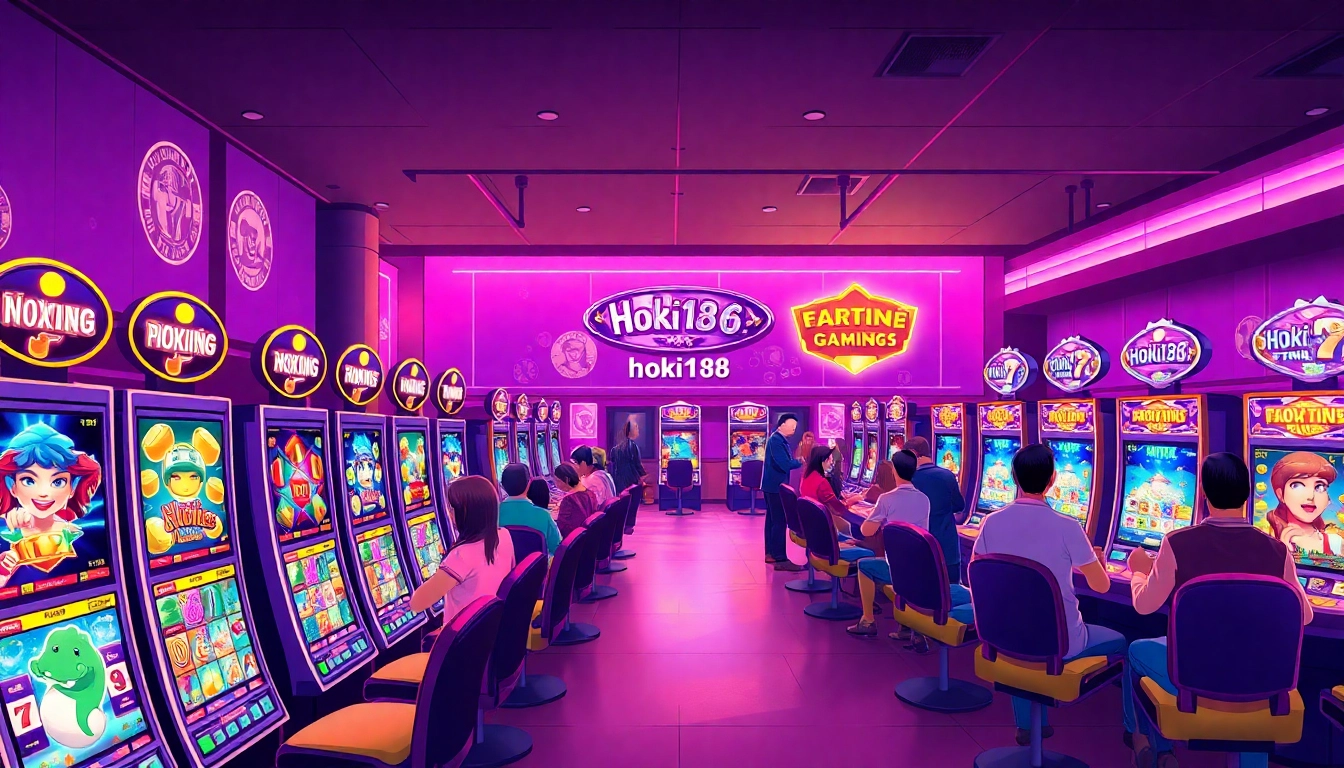 Exciting visual representation of hoki138 online slot gaming with vibrant interfaces and dynamic gameplay.