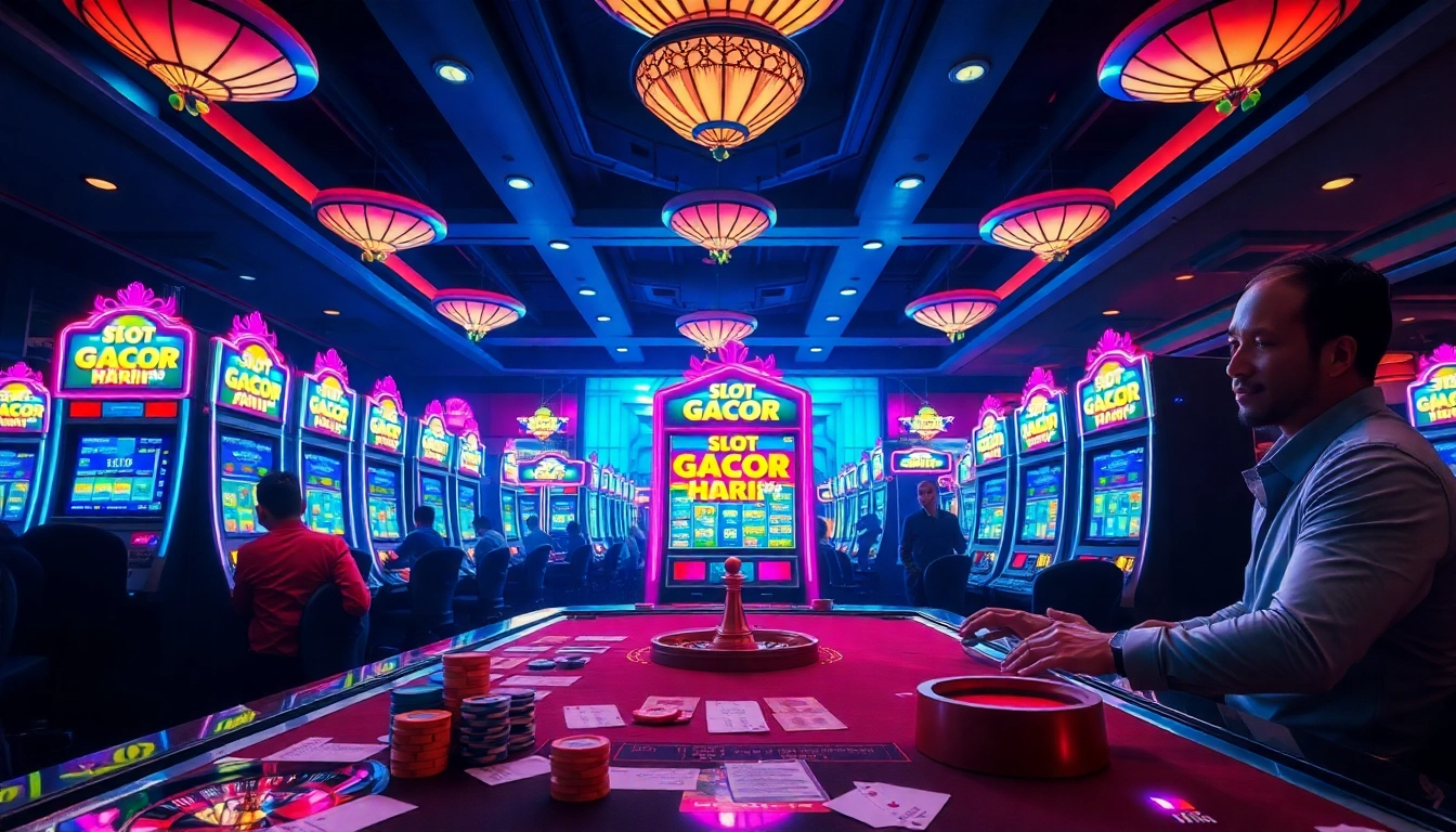 Experience the thrill of winning with Slot Gacor Hari ini on luxury slot machines.