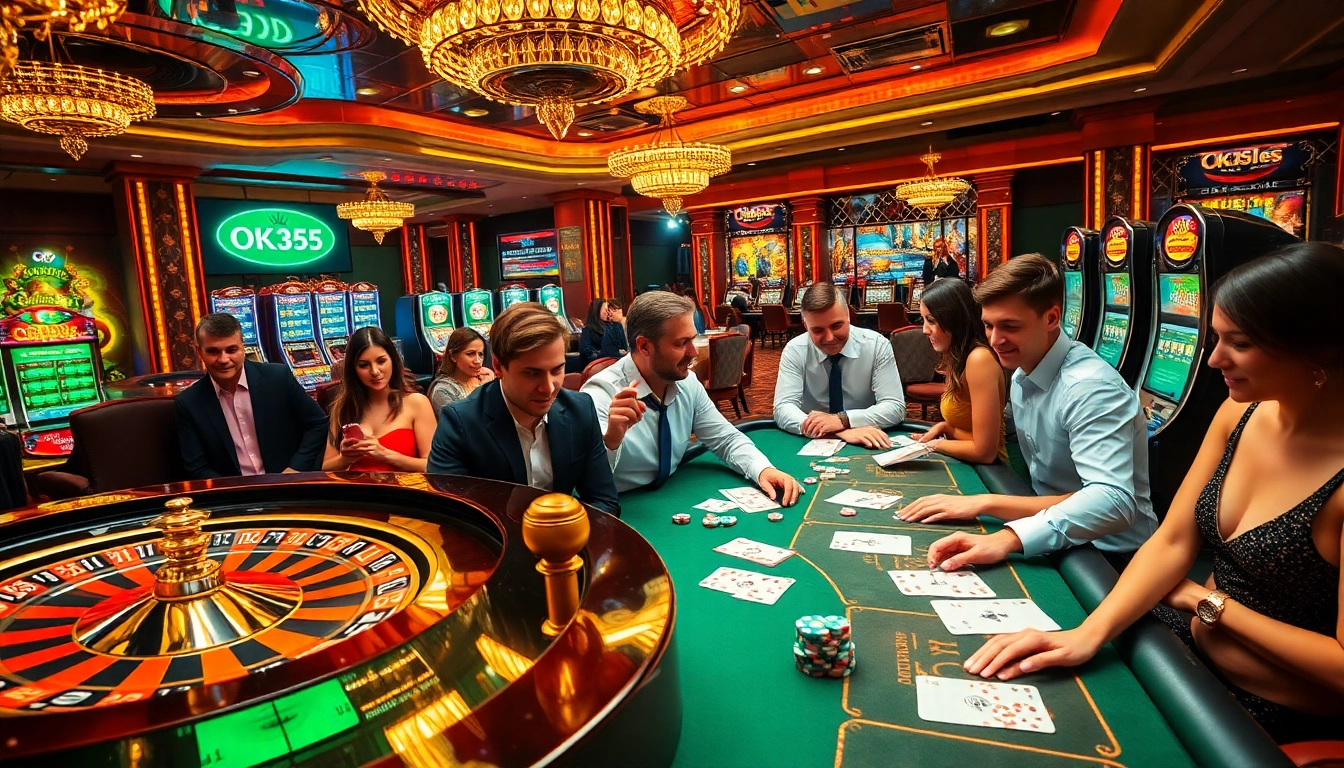Experience the thrill of OK365 with engaging casino games and dynamic betting action.