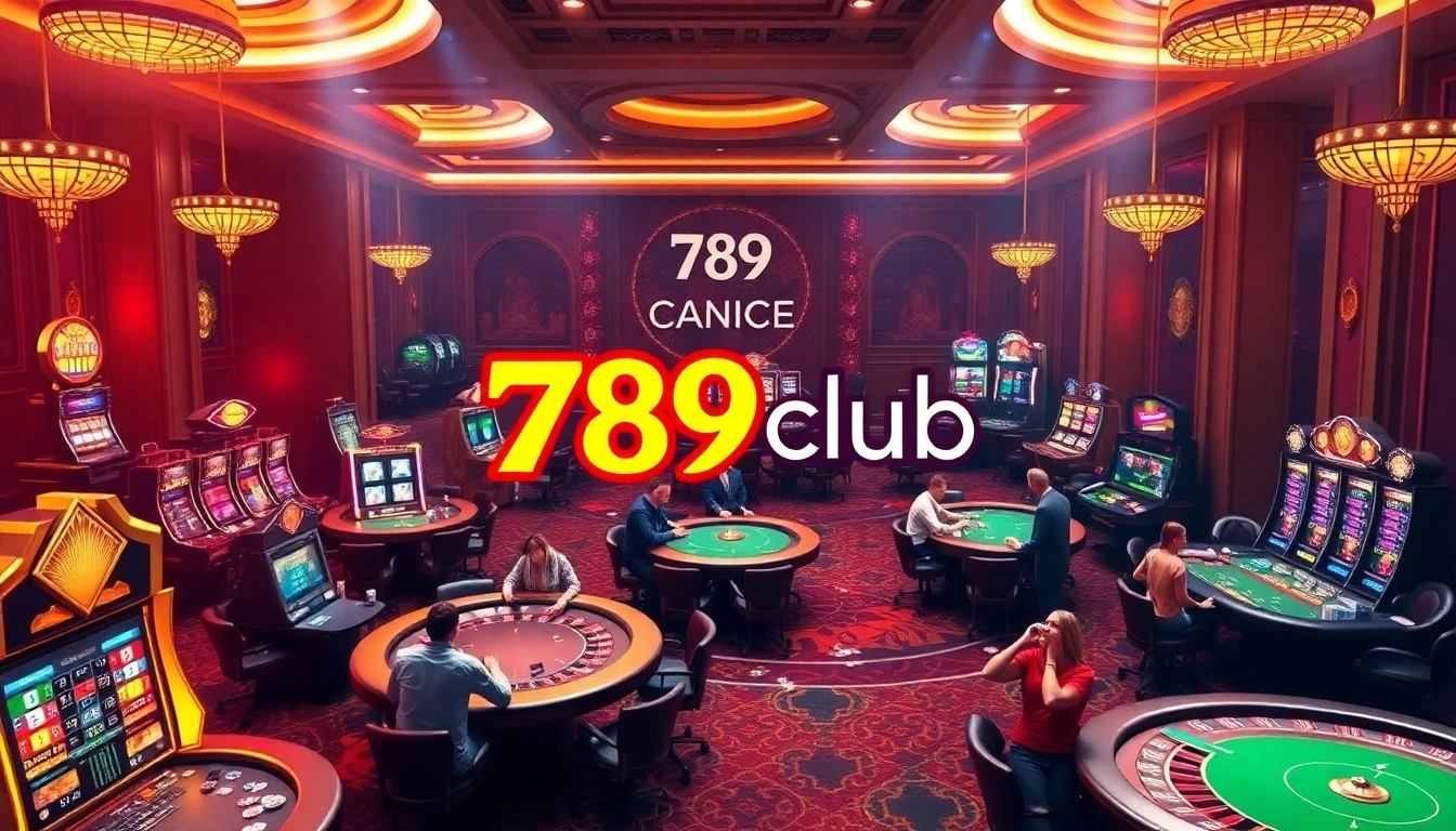Experience thrilling gameplay at 789club with a vibrant casino atmosphere and engaging players.