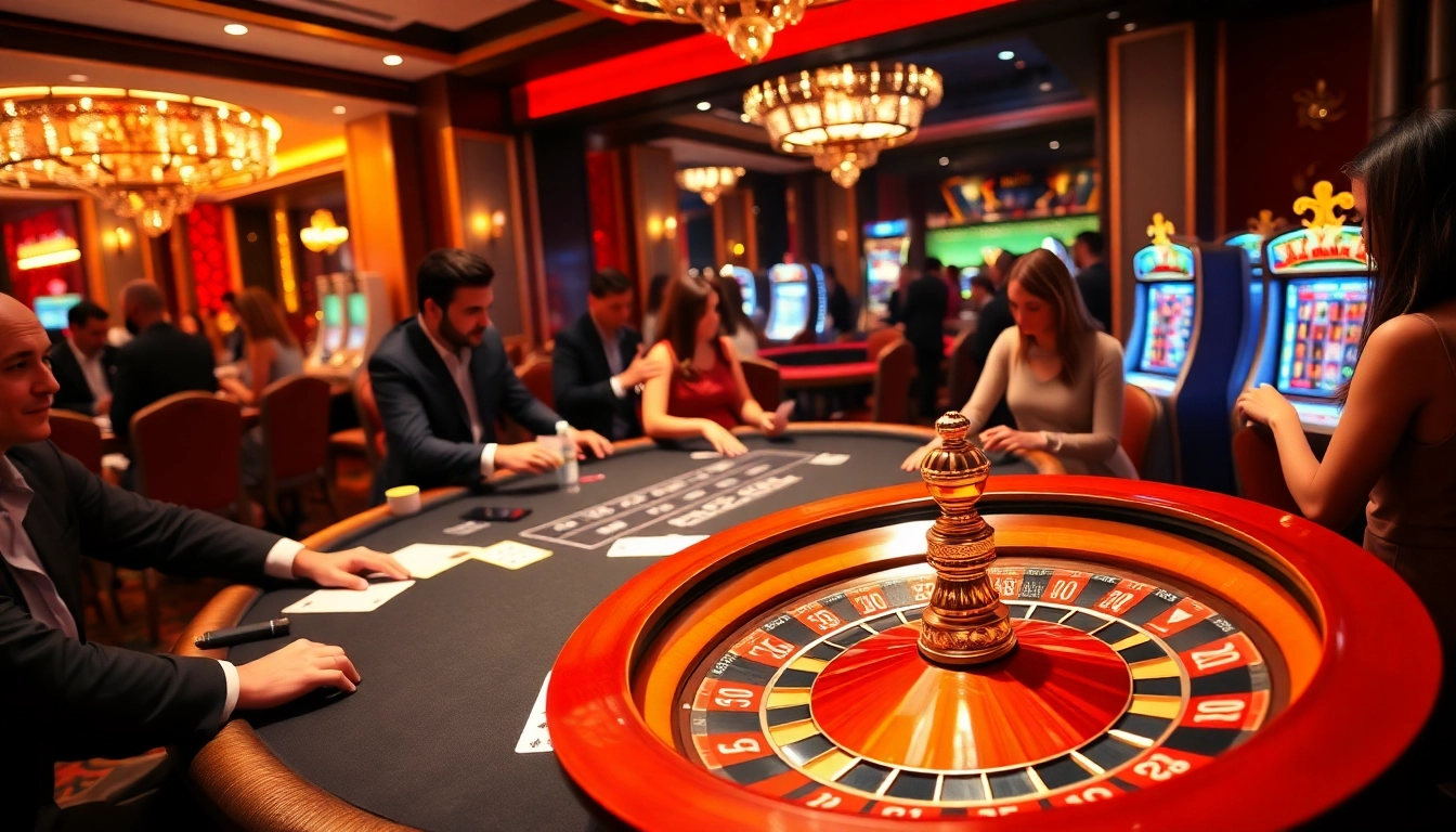 Experience MK 8's excitement with a vibrant casino scene showcasing professional gambling elements.