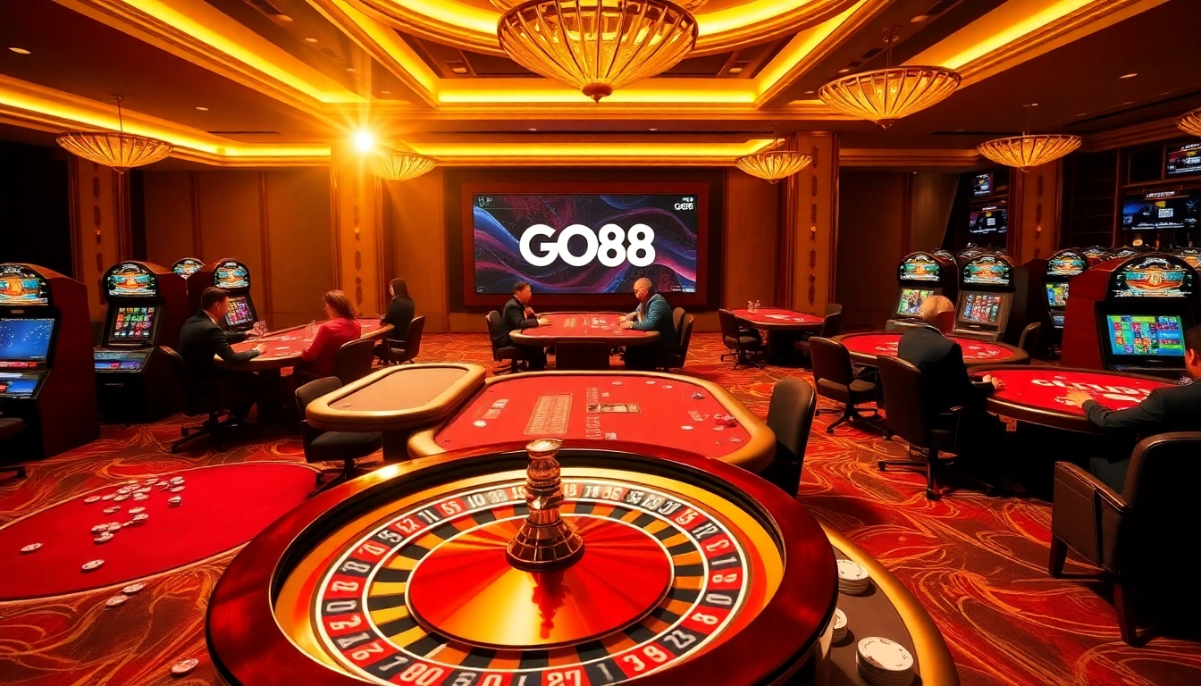Experience thrilling games at https://go88.fast/ featuring poker and vibrant slot machines.