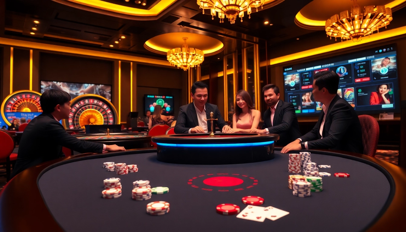 Engage in thrilling casino action at HITCLUB with poker, roulette, and vibrant gaming elements.