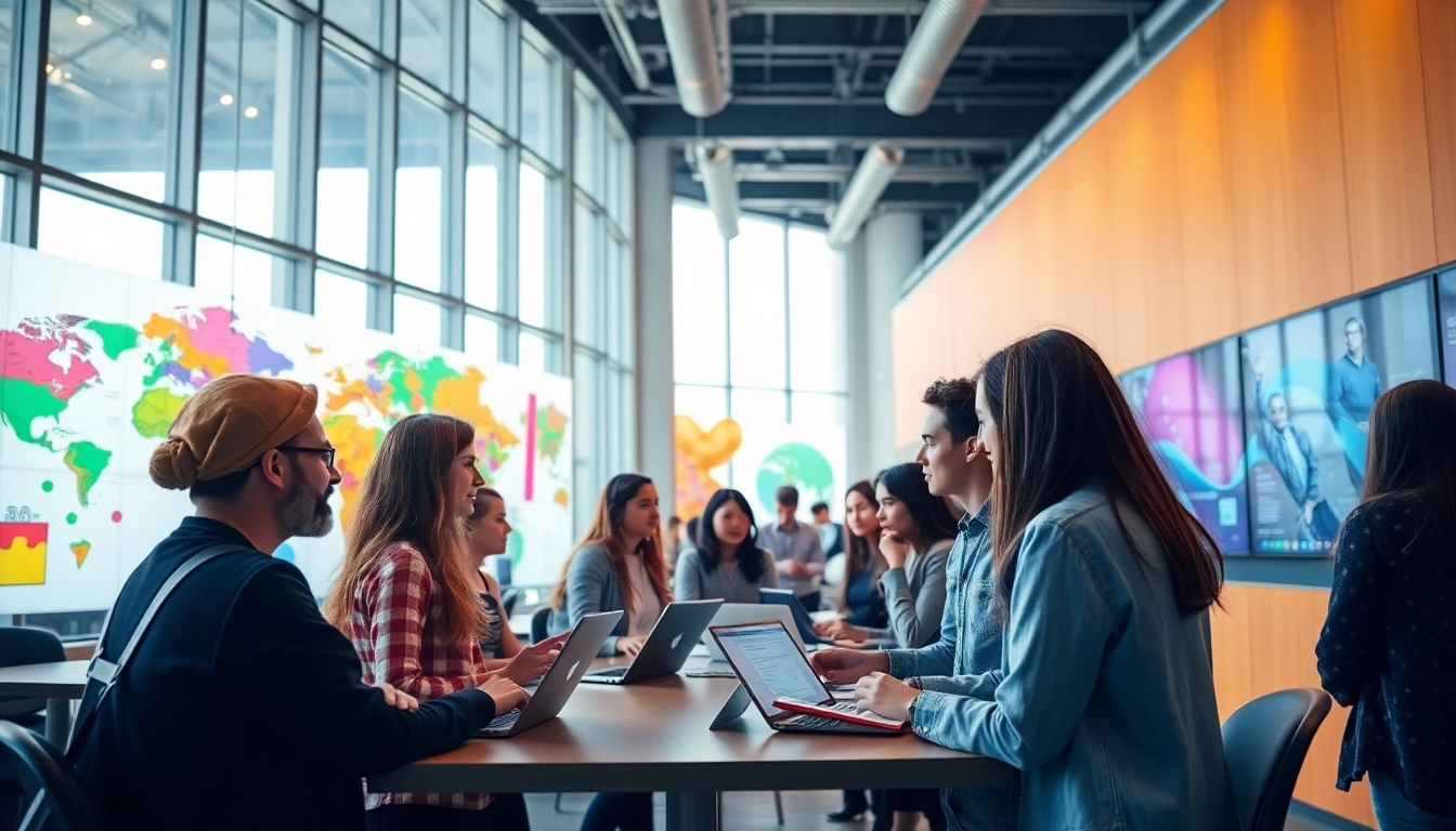 Students at Nisantasi University apply knowledge in a modern learning environment.