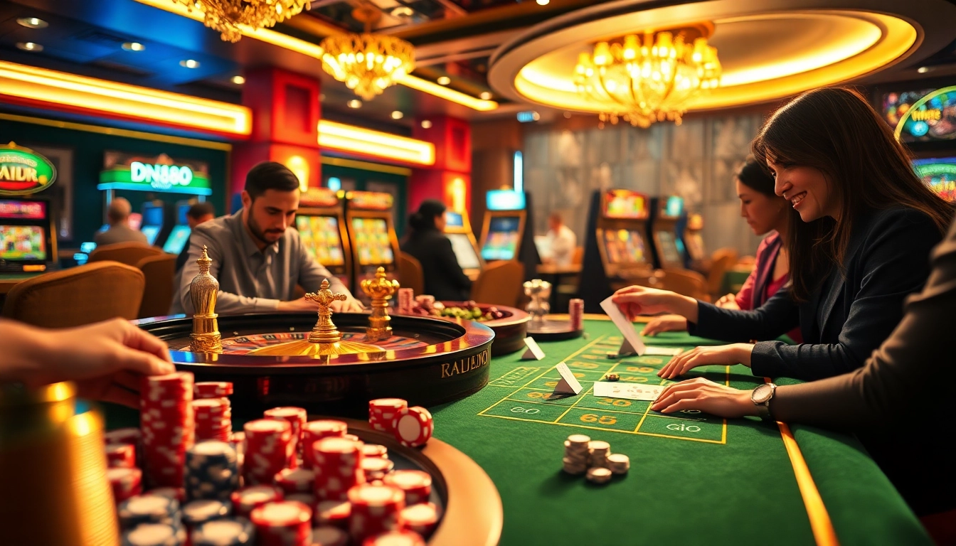 Experience thrilling gameplay at dn88 đăng nhập with a vibrant online casino atmosphere.