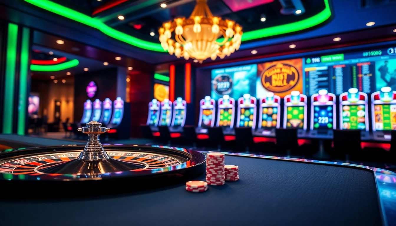 Experience online gambling excitement with https://9bet0.us.com/, featuring poker chips and roulette wheel.